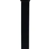 Solarleuchte schwarz Kunststoff H/D: ca. 41,5x9 cm