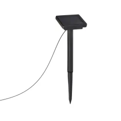 Solar-Lichterkette multicolor B/H/T: ca. 370x370x6 cm