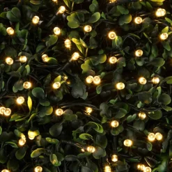 Solarlichterkette 2 m warmweiß schwarz Kunststoff L: ca. 400 cm