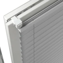 Spannplissee Easyfix Pia grau B/L: ca. 65x130 cm