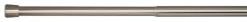 Spannstange stretch Edelstahloptik Metall D: ca. 2,6 cm ausziehbar von ca. 120 bis 220 cm 1.0 Läufe