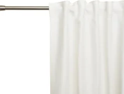 Spannstange stretch Edelstahloptik Metall D: ca. 2,6 cm ausziehbar von ca. 120 bis 220 cm 1.0 Läufe