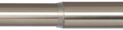 Spannstange stretch Edelstahloptik Metall D: ca. 2,6 cm ausziehbar von ca. 120 bis 220 cm 1.0 Läufe