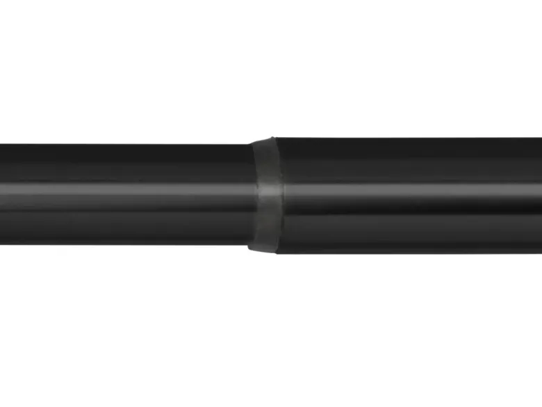 Spannstange stretch schwarz Metall D: ca. 2,6 cm ausziehbar von ca. 65 bis 100 cm 1.0 Läufe