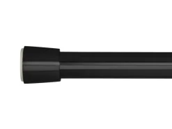 Spannstange stretch schwarz Metall D: ca. 2,6 cm ausziehbar von ca. 120 bis 220 cm 1.0 Läufe