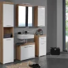 Spiegelschrank Amanda Asteiche Nachbildung B/H/T: ca. 60x77x17 cm