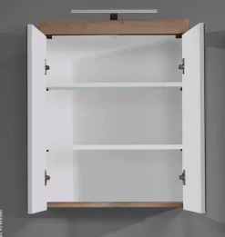 Spiegelschrank Amanda Asteiche Nachbildung B/H/T: ca. 60x77x17 cm