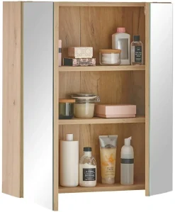 Spiegelschrank Austin Artisan Oak Nachbildung B/H/T: ca. 60x70x20 cm