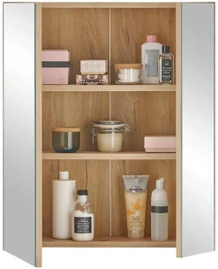Spiegelschrank Austin Artisan Oak Nachbildung B/H/T: ca. 60x70x20 cm