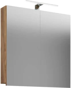 Spiegelschrank Badinos Eiche Honig Nachbildung B/H/T: ca. 60x42x12 cm