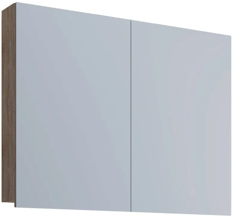 Spiegelschrank Badinos Eiche Sonoma Nachbildung B/H/T: ca. 80x62x12 cm