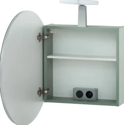 Spiegelschrank Bjarne Pistazie B/H/T: ca. 65x68,3x15,7 cm