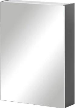 Spiegelschrank Cosmo anthrazit B/H/T: ca. 50x70,7x15,8 cm