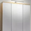 Spiegelschrank Eiche Sonoma Nachbildung B/H/T: ca. 68,6x68,1x20 cm