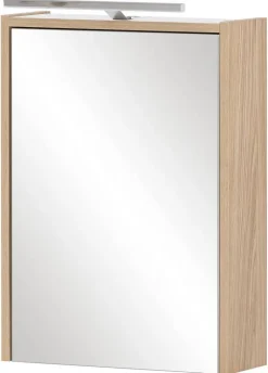 Spiegelschrank Flag Eiche hell Nachbildung B/H/T: ca. 43,5x64x16 cm