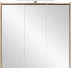 Spiegelschrank Flag Eiche Nachbildung B/H/T: ca. 65x64x16 cm