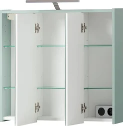 Spiegelschrank Flag Pistazie B/H/T: ca. 65x64x16 cm