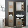 Spiegelschrank Greece Wildeiche Nachbildung B/H/T: ca. 60x70x20 cm