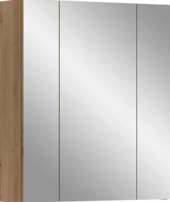 Spiegelschrank Ice Artisan Oak Nachbildung B/H/T: ca. 60x70x18 cm