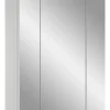 Spiegelschrank Ice weiß weiß Hochglanz B/H/T: ca. 60x55x46 cm