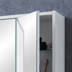 Spiegelschrank Jelda weiß B/H/T: ca. 65x50x33 cm