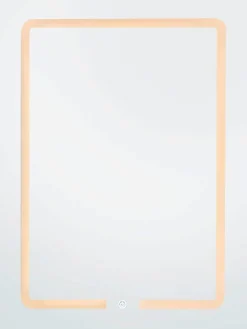 Spiegelschrank Josi weiß B/H/T: ca. 60x80x15 cm