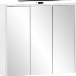Spiegelschrank Katta weiß matt B/H/T: ca. 65x62,7x16 cm