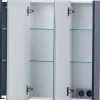 Spiegelschrank Kent dunkelblau B/H/T: ca. 70x74,8x16 cm