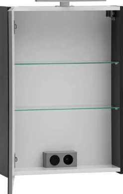 Spiegelschrank Lanos anthrazit B/H/T: ca. 50x75x16 cm