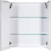 Spiegelschrank Lorenz weiß glanz B/H/T: ca. 60x70,7x16 cm