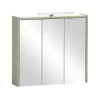 Spiegelschrank Mono Pistazie B/H/T: ca. 65x62,7x16 cm
