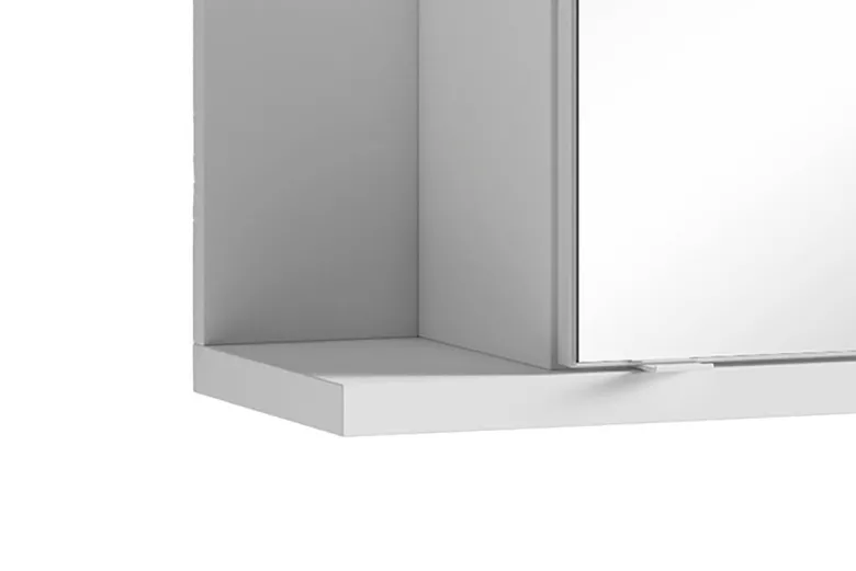 Spiegelschrank NEBRASKA weiß B/H/T: ca. 60x70x25 cm