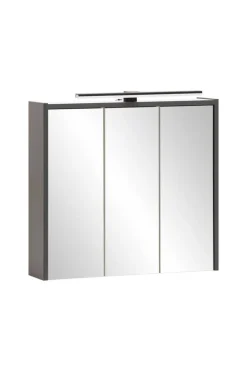 Spiegelschrank Palermo anthrazit B/H/T: ca. 65x62,7x16 cm