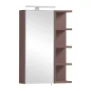 Spiegelschrank Piazza mauve B/H/T: ca. 49,7x74,8x16 cm