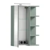Spiegelschrank Piazza Pistazie B/H/T: ca. 49,7x74,8x16 cm