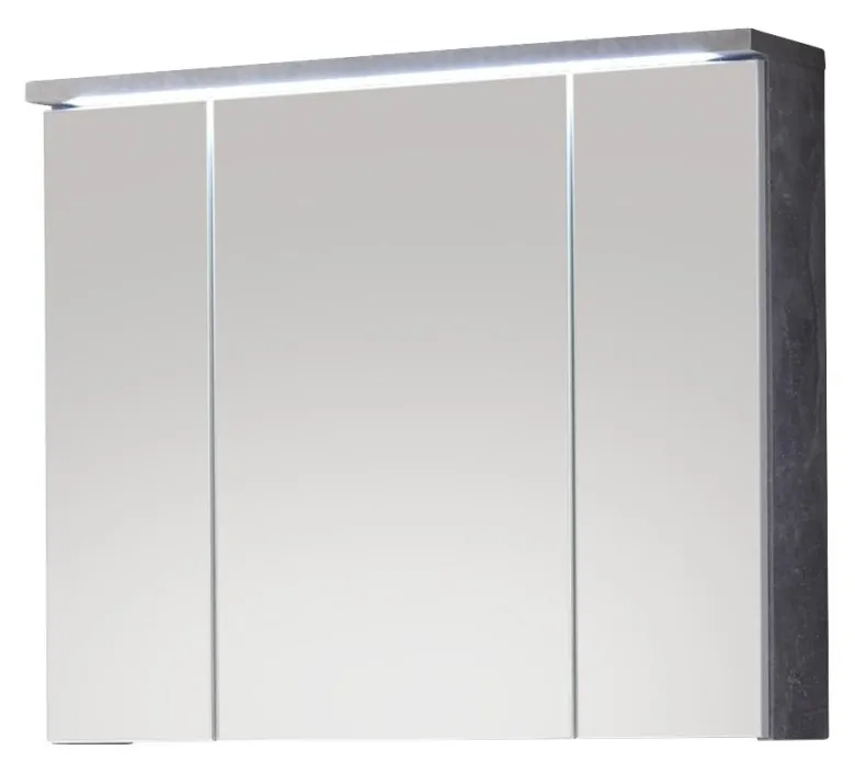 Spiegelschrank Pool Beton Optik B/H/T: ca. 80x69x20 cm