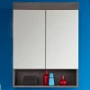 Spiegelschrank Runner Rauchsilber Nachbildung B/H/T: ca. 58x75x18 cm