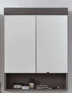 Spiegelschrank Runner Rauchsilber Nachbildung B/H/T: ca. 58x75x18 cm