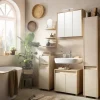 Spiegelschrank Sander Eiche Nachbildung B/H/T: ca. 65x62,7x16 cm