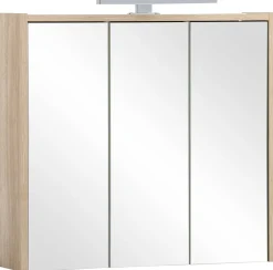 Spiegelschrank Sander Eiche Nachbildung B/H/T: ca. 65x62,7x16 cm