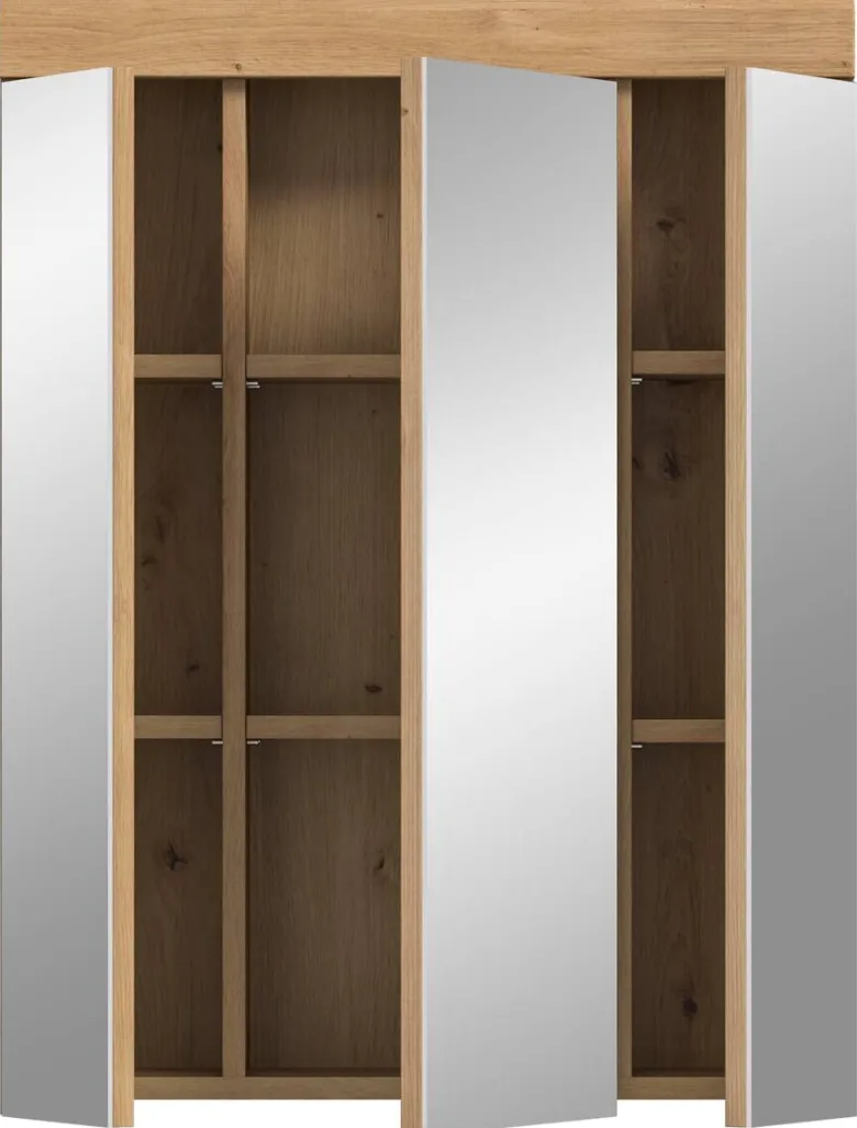 Spiegelschrank Scout Eiche Artisan Nachbildung salbei Nachbildung B/H/T: ca. 60x79x18 cm
