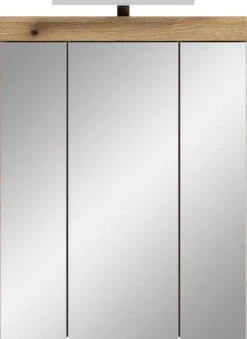 Spiegelschrank Scout Evoke Oak Nachbildung Spiegel B/H/T: ca. 60x79x18 cm