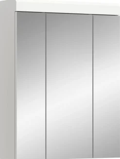Spiegelschrank Scout weiß weiß Hochglanz B/H/T: ca. 60x79x18 cm