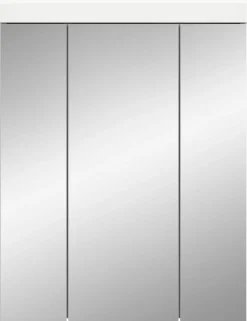 Spiegelschrank Scout weiß weiß Hochglanz B/H/T: ca. 60x79x18 cm