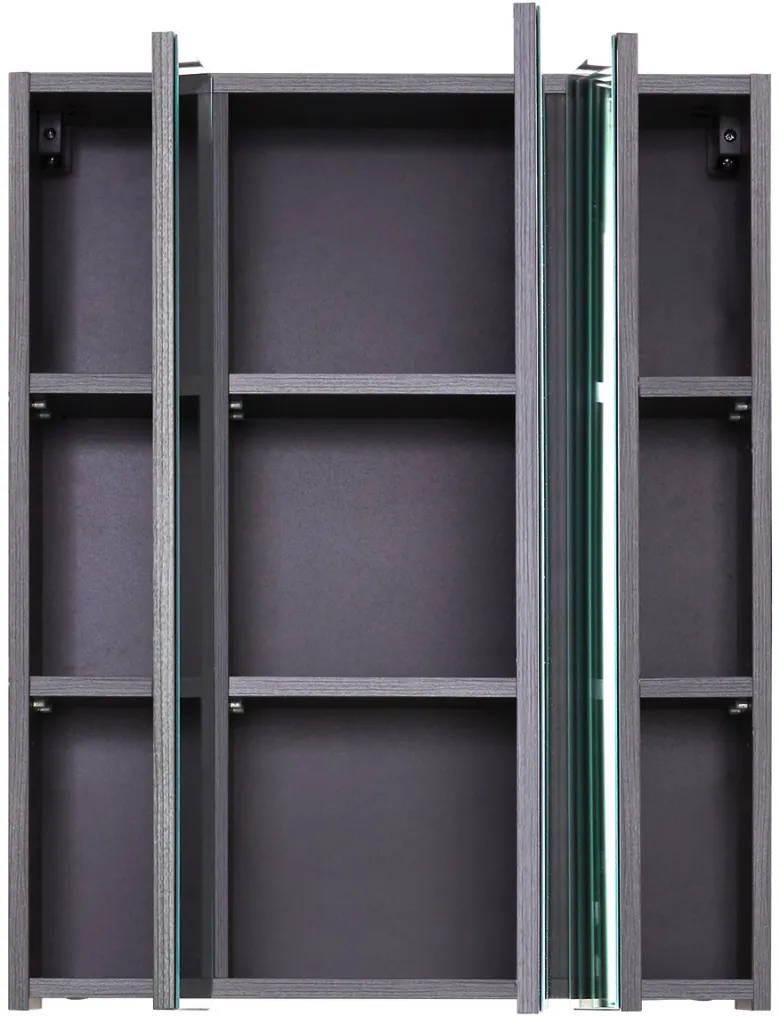 Spiegelschrank SetOne Rauchsilber Nachbildung B/H/T: ca. 60x71x18 cm