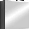 Spiegelschrank SPREE anthrazit B/H/T: ca. 60x60x15 cm