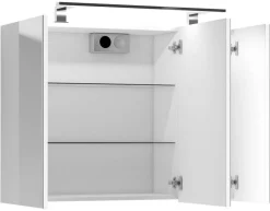 Spiegelschrank SPREE weiß B/H/T: ca. 80x60x15 cm