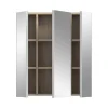 Spiegelschrank STAR Eiche Nachbildung B/H/T: ca. 60x68x19 cm