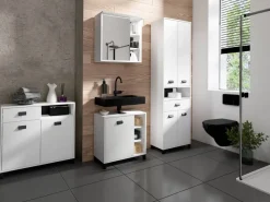 Spiegelschrank WELLNESS weiß B/H/T: ca. 60x61x28 cm