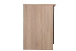 Spülenunterschrank Merle grau B/H/T: ca. 100x85x60 cm
